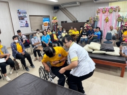 อบรม Care givers(CG)_๒๔๐๘๑๖_2.jpg - การอบรมพัฒนาศักยภาพ อสม. Caregivers (CG) ในการดูแลฟื้นฟูสมรรถภาพผู้พิการและผู้สูงอายุ | https://www.sanpatong.go.th